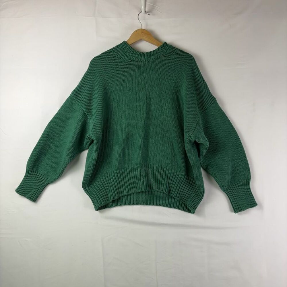 Babaa Casual Sweater in Tree Fern Green